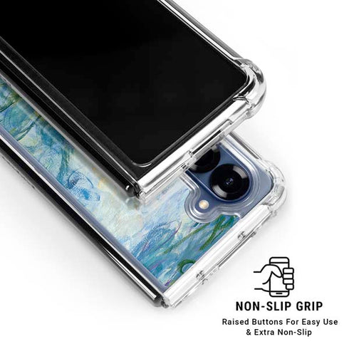 Waterlilies, 1916-19 by Monet Galaxy Z Fold6 Clear Case